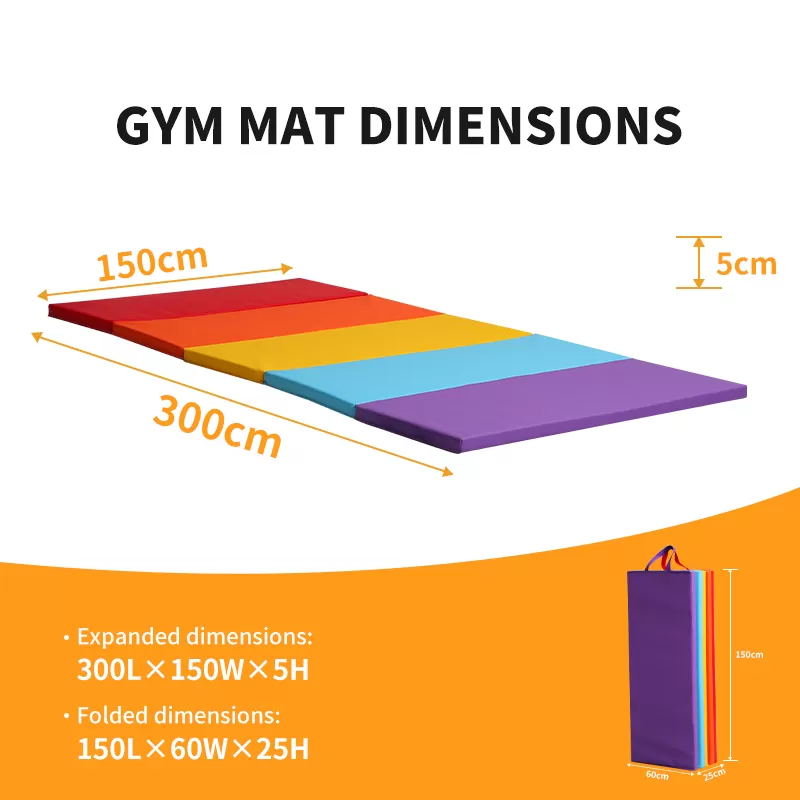 Rainbow 5-Panel Mat