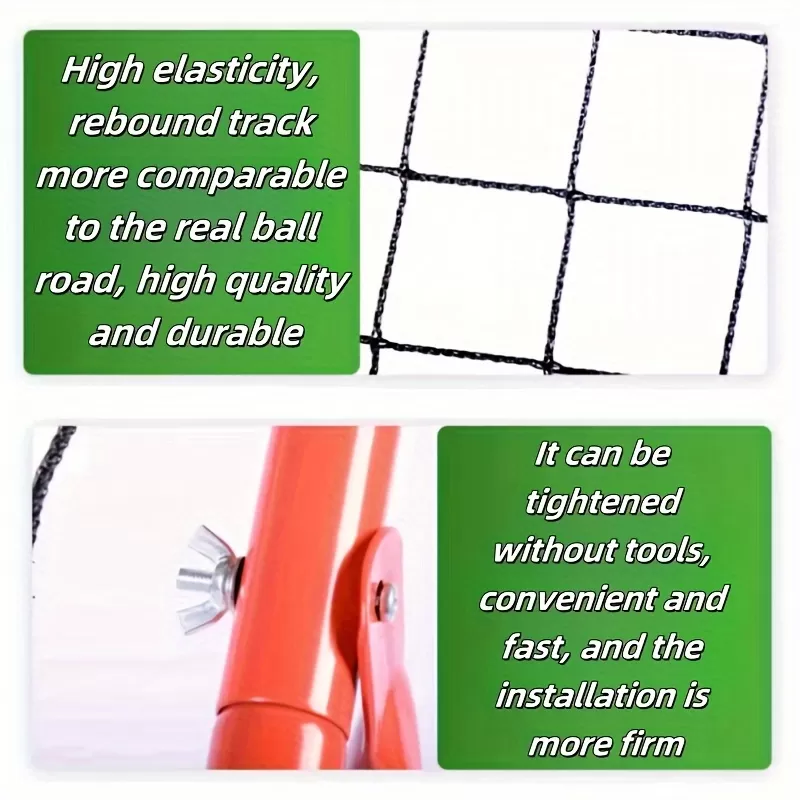 Portable Soccer Bounce Back Net