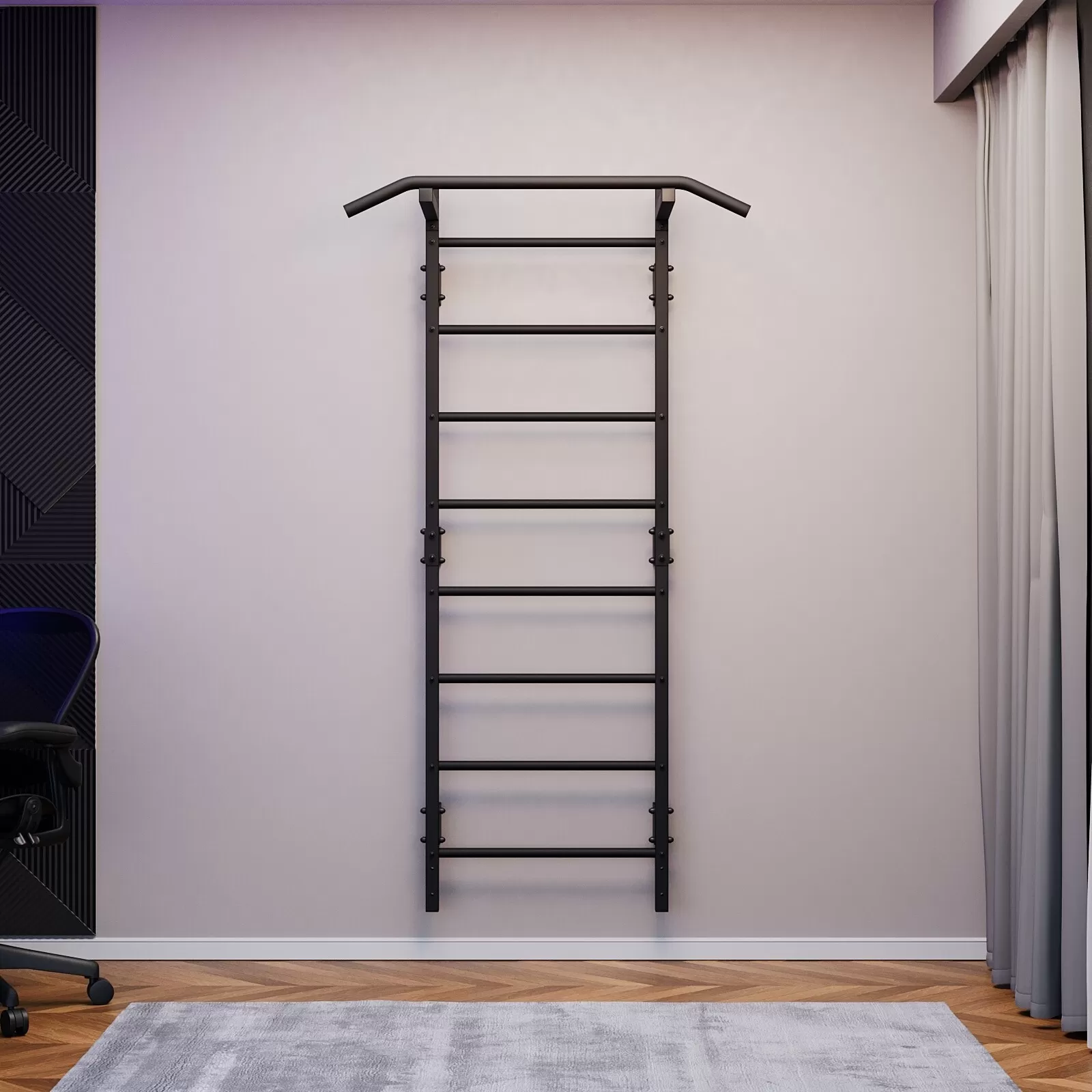 Fitness Rib Rack Wall