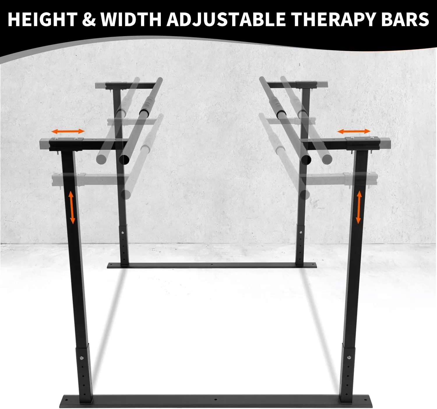 Adjustable Physical Therapy Parallel Bars