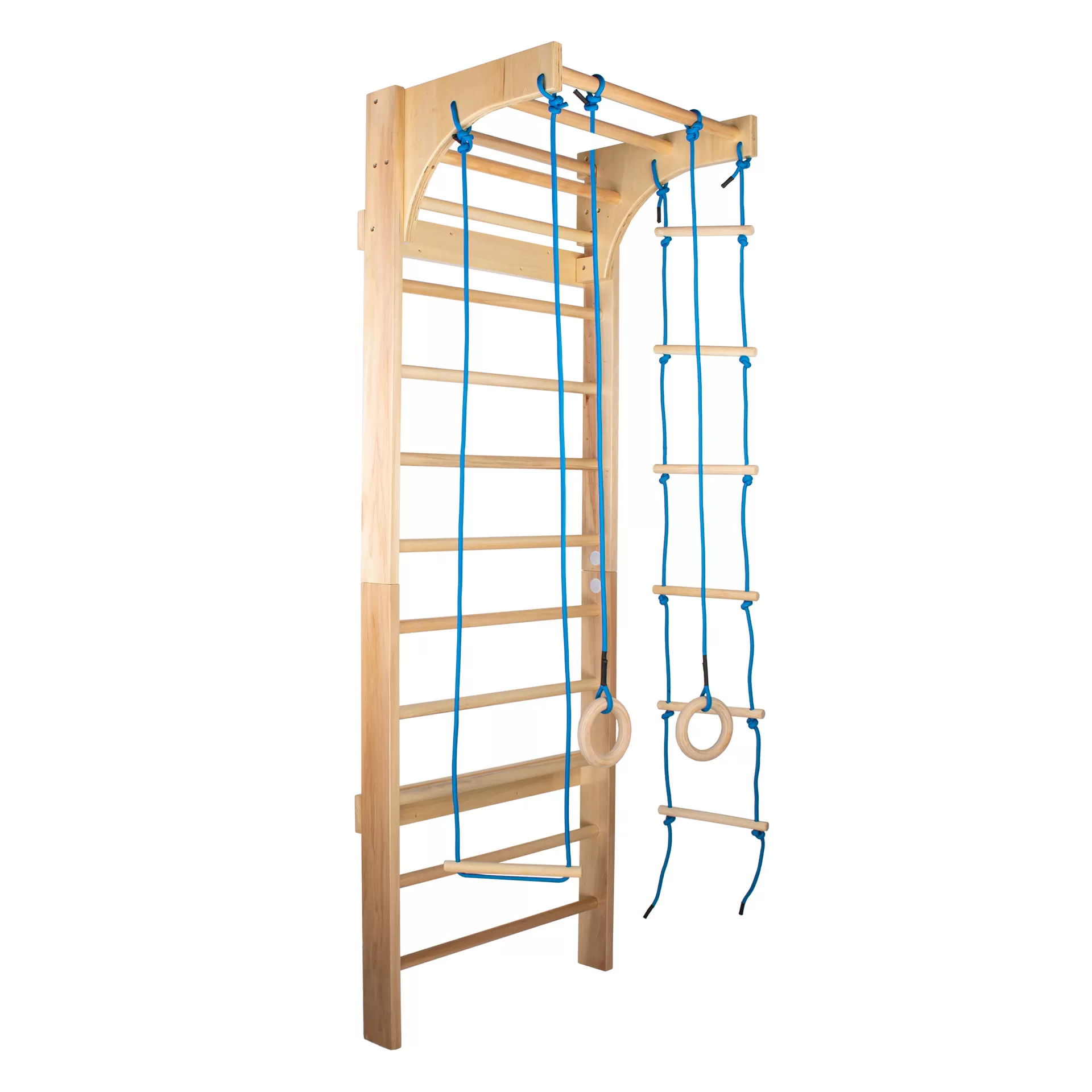 Children's Wooden Rung Wall