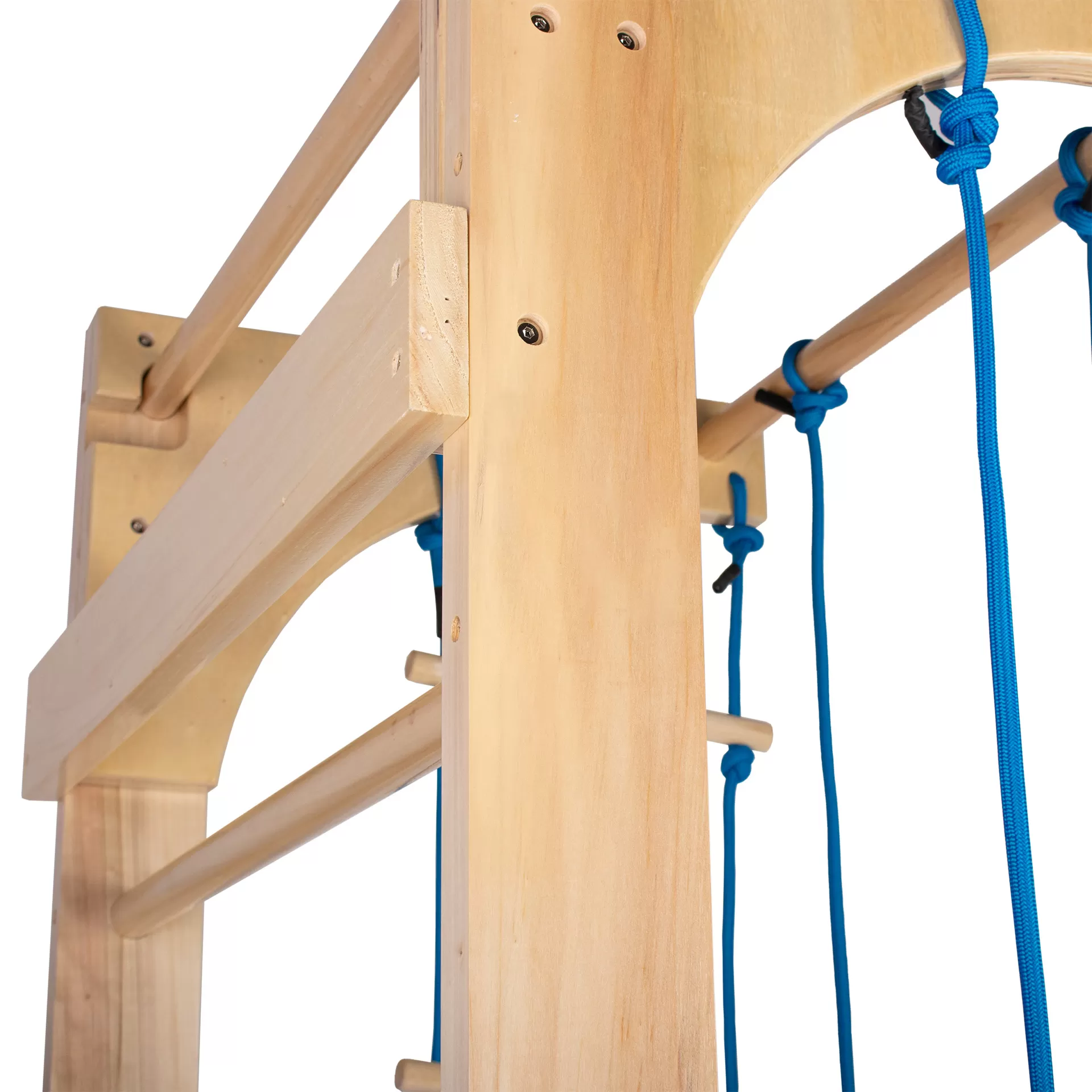 Children's Wooden Rung Wall