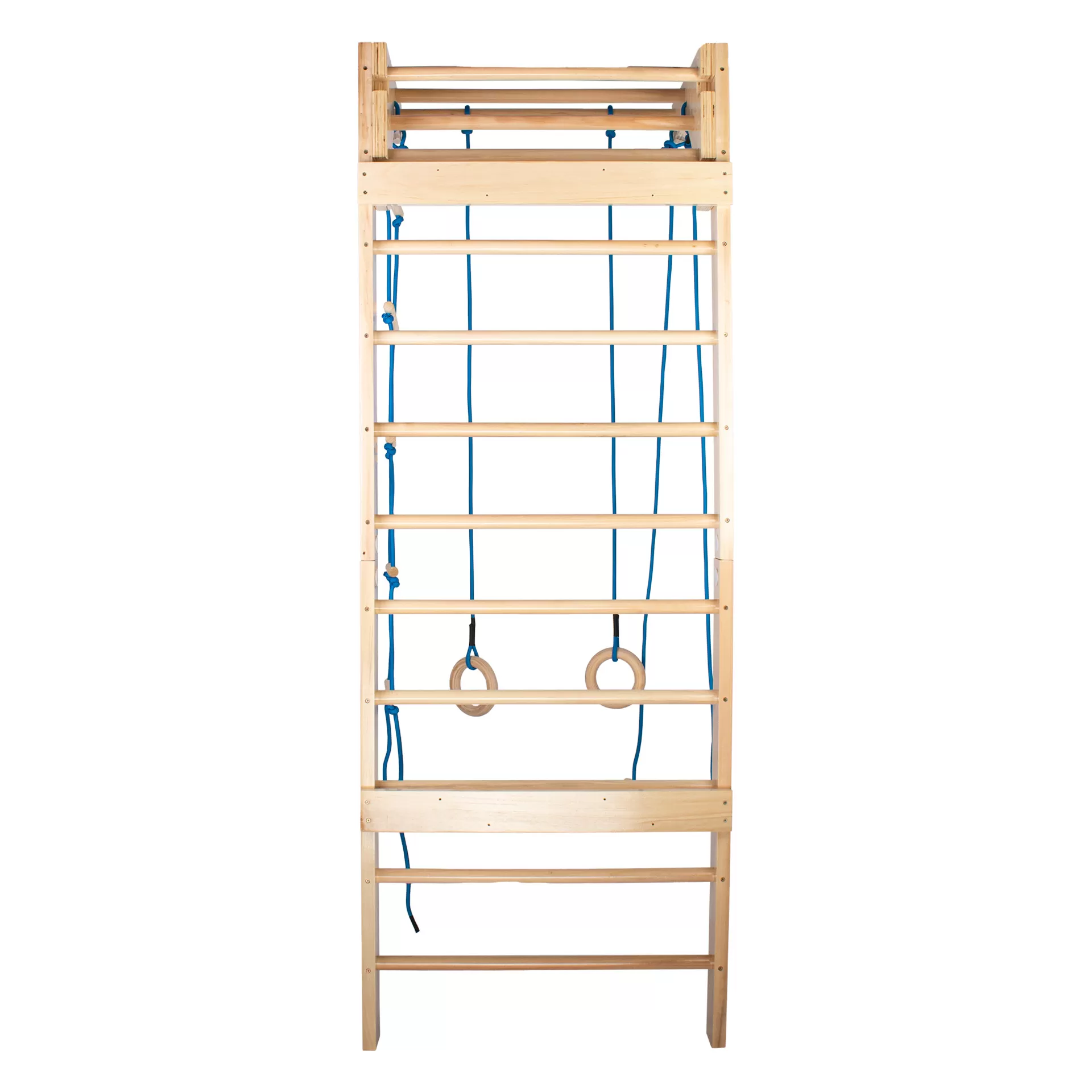 Children's Wooden Rung Wall