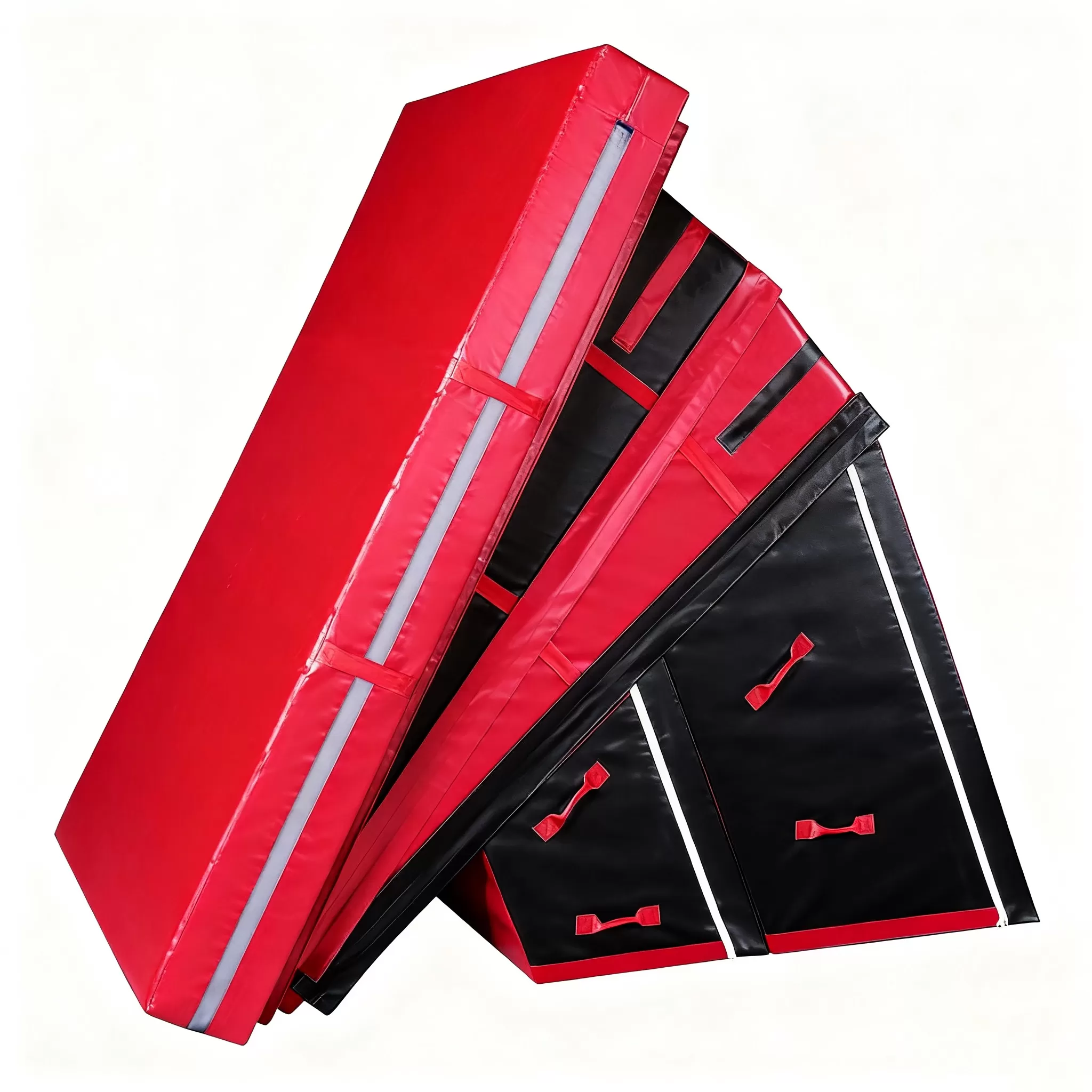 Gymnastics mat combination set